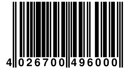 4 026700 496000