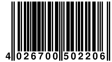 4 026700 502206