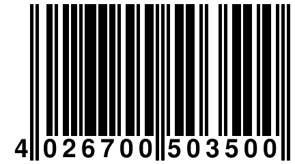 4 026700 503500