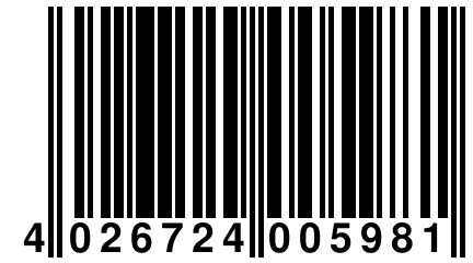 4 026724 005981