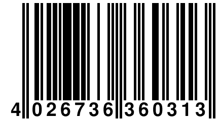 4 026736 360313