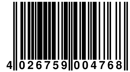 4 026759 004768