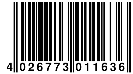 4 026773 011636
