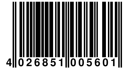 4 026851 005601