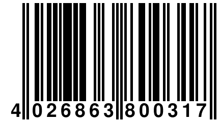 4 026863 800317