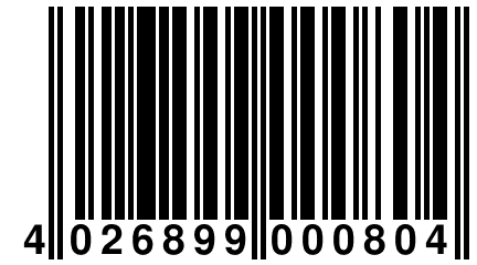 4 026899 000804