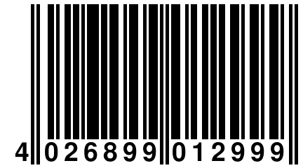 4 026899 012999