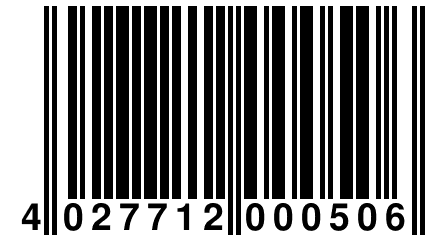 4 027712 000506