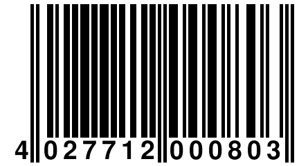 4 027712 000803