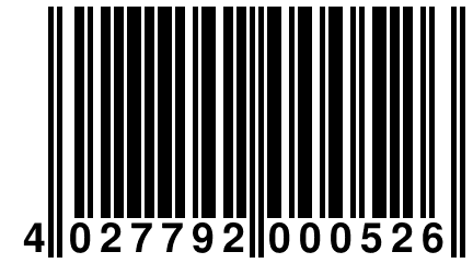 4 027792 000526