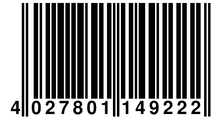 4 027801 149222