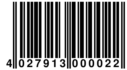 4 027913 000022