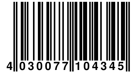 4 030077 104345