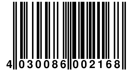 4 030086 002168