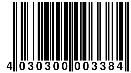 4 030300 003384