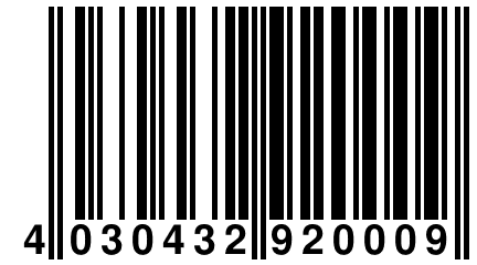 4 030432 920009