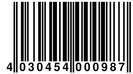 4 030454 000987