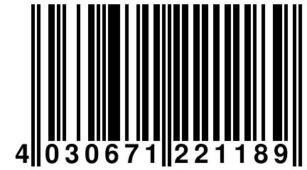 4 030671 221189