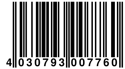 4 030793 007760