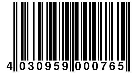 4 030959 000765