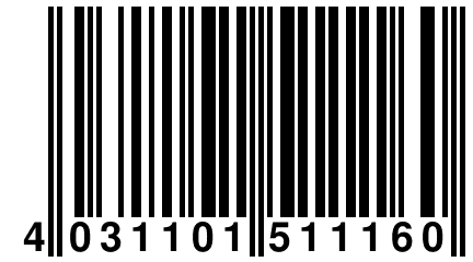 4 031101 511160