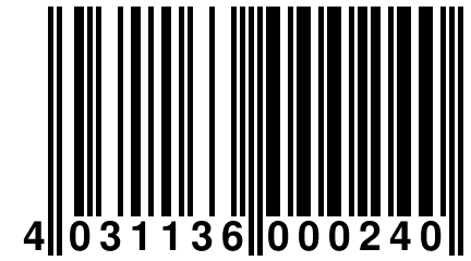 4 031136 000240