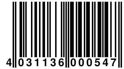 4 031136 000547