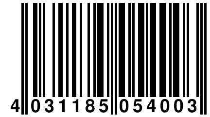 4 031185 054003