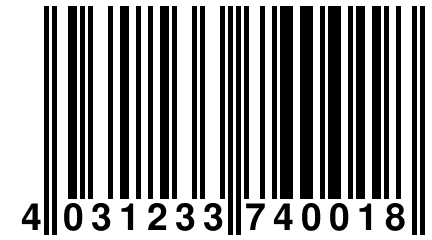 4 031233 740018