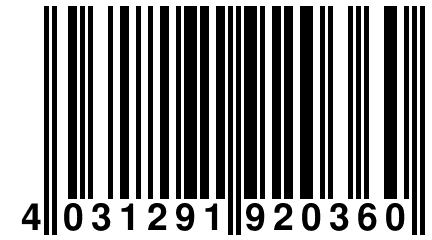 4 031291 920360