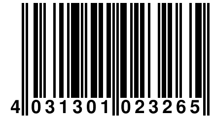 4 031301 023265