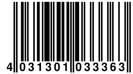 4 031301 033363