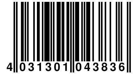 4 031301 043836