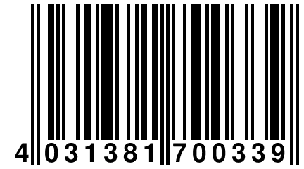 4 031381 700339