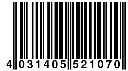 4 031405 521070