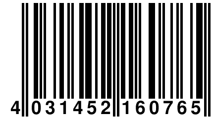 4 031452 160765