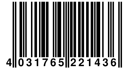 4 031765 221436