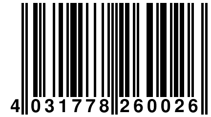 4 031778 260026