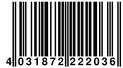 4 031872 222036