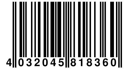 4 032045 818360