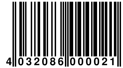 4 032086 000021