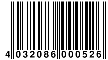 4 032086 000526