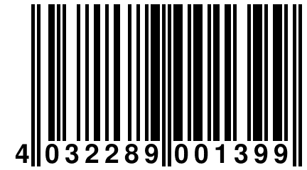 4 032289 001399