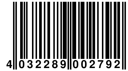 4 032289 002792