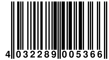 4 032289 005366