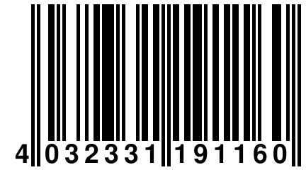 4 032331 191160