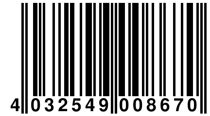 4 032549 008670