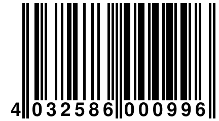 4 032586 000996