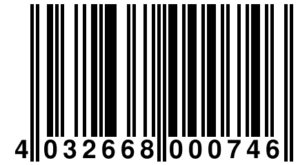 4 032668 000746