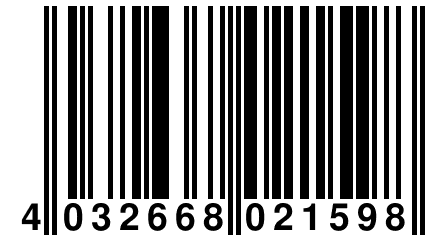 4 032668 021598